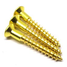 SS stainless steel brass self tapping wood screw